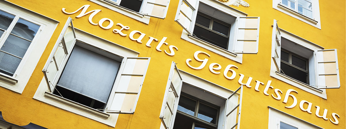 Ausflugsziele vom 3 Sterne Hotel & Gasthof Markterwirt in Altenmarkt-Zauchensee – Mozart's Geburtshaus Ausflugsziele vom 3 Sterne Hotel & Gasthof Markterwirt in Altenmarkt-Zauchensee – Mozart's Geburtshaus